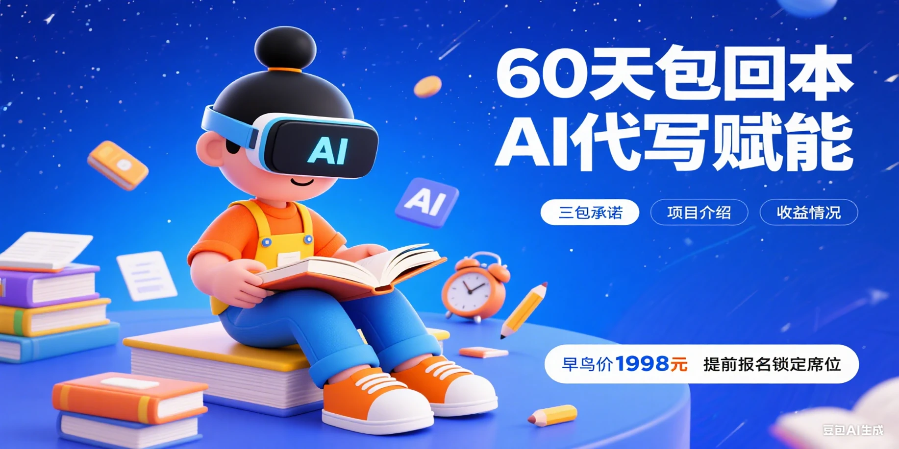 AI代写赋能，一个可以做主业的兼职-知行客