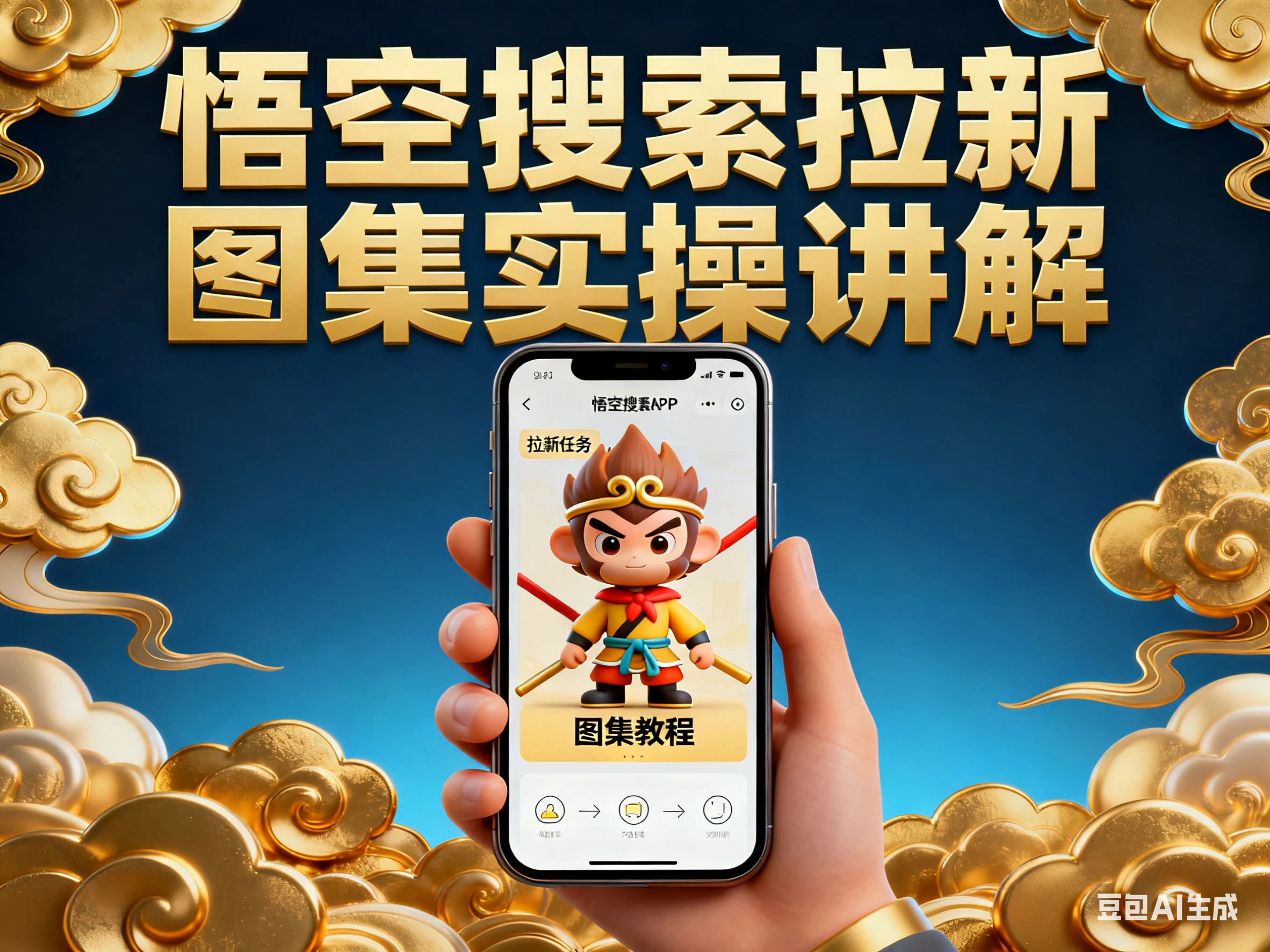 悟空搜索拉新-图集实操讲解 悟空搜索拉新-图集实操讲解