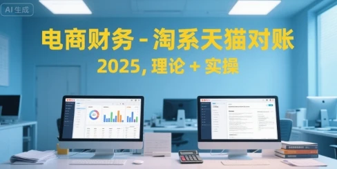 【精】电商财务-淘系天猫对账2025,理论+实操 【精】电商财务-淘系天猫对账2025,理论+实操