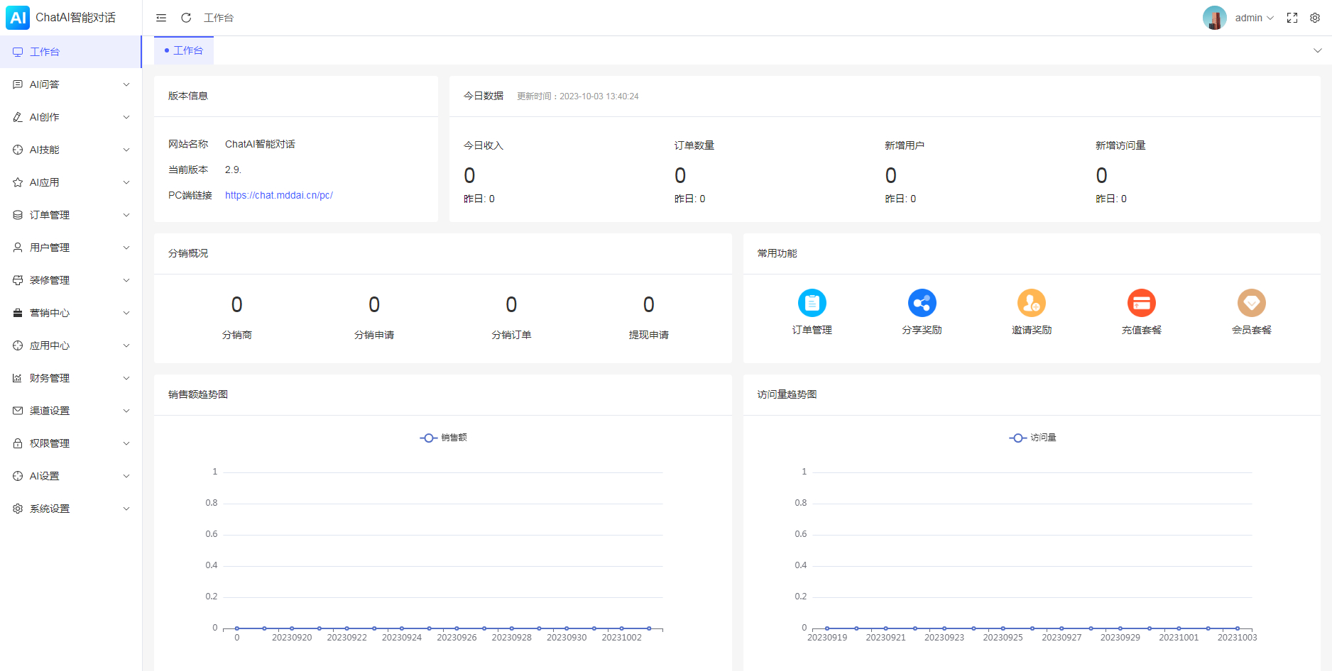 码多多ChatAI智能聊天系统-PHP源码版V2.5.0 码多多ChatAI智能聊天系统-PHP源码版V2.5.0