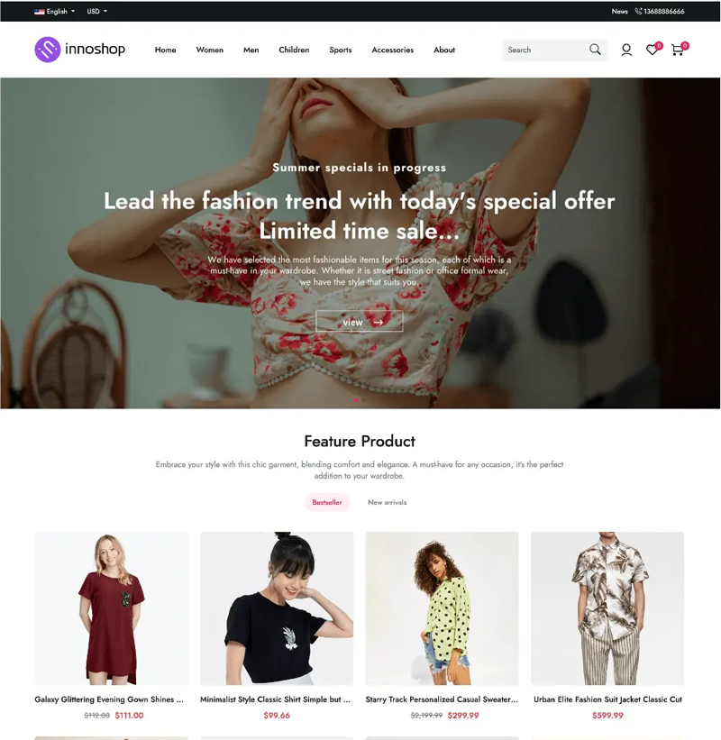 InnoShop(PHP开源免费跨境电商系统) InnoShop(PHP开源免费跨境电商系统)