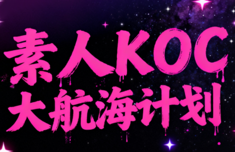 超萌素人KOC大航海计划 超萌素人KOC大航海计划