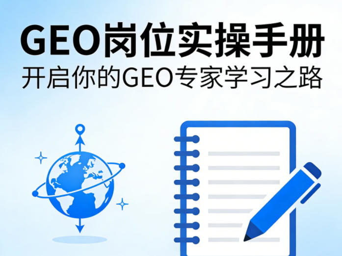 GEO岗位实操手册，开启你的GE0专家学习之路-知行客