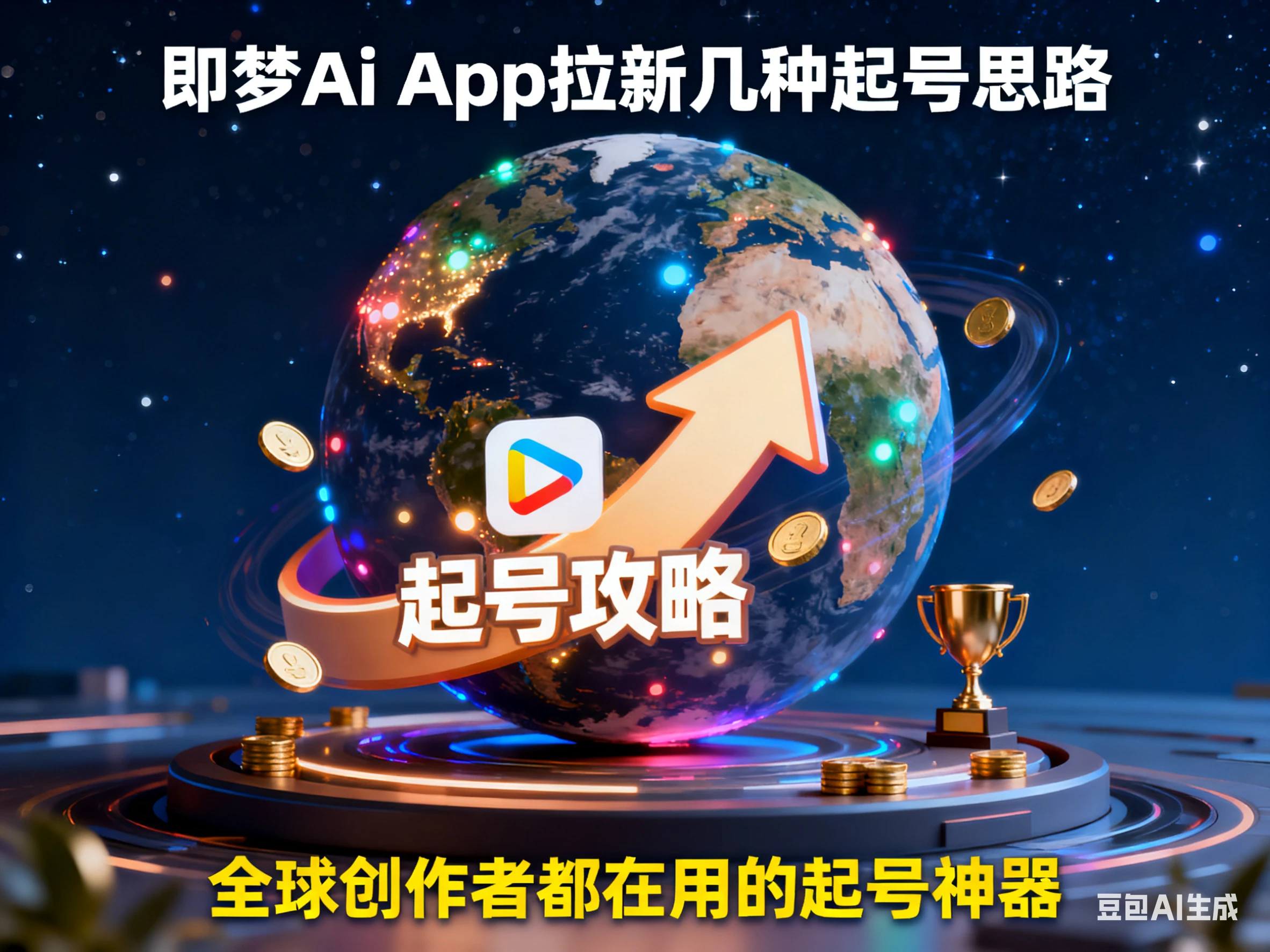 即梦Ai App拉新几种起号思路-知行客