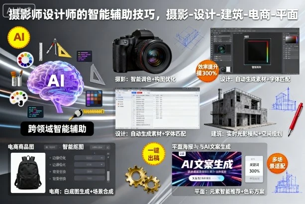 摄影师设计师的智能辅助技巧，摄影-设计-建筑-电商-平面 | 资源下载 - 知行客-知行客
