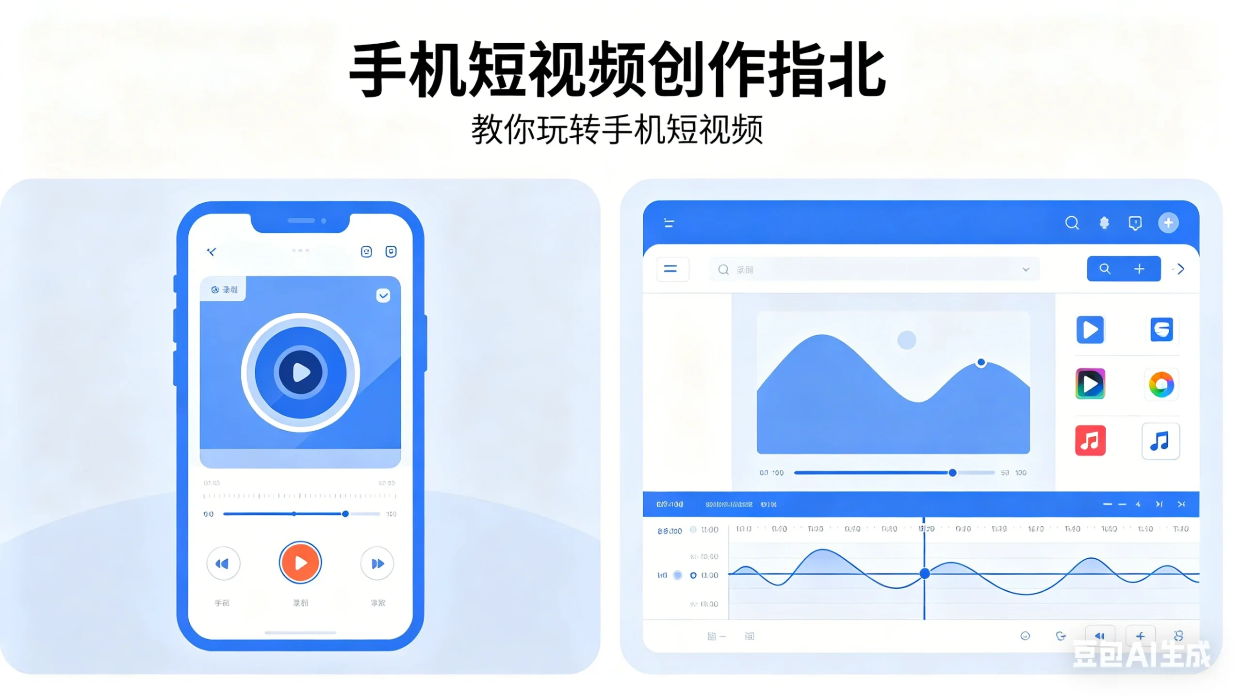 手机短视频创作指“北”,教你玩转手机短视频 | 资源下载 - 知行客-知行客