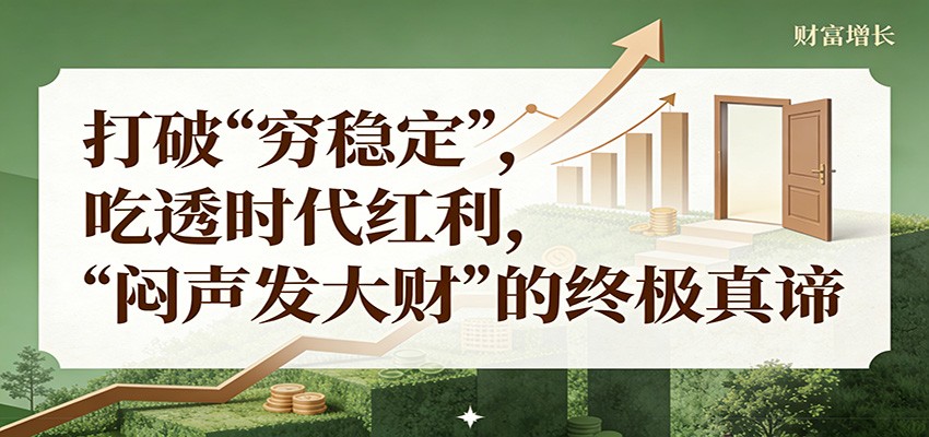 公众号付费文章《打破 “穷稳定”，吃透时代红利，“闷声发大财”的终极真谛》-知行客