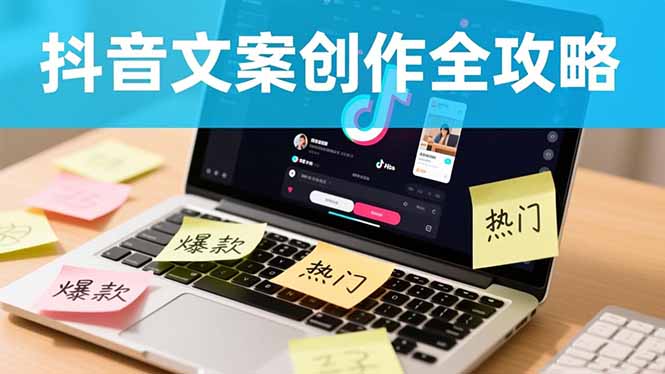 抖音文案创作全攻略：爆款标题九大绝招,100个模版直接套用,月入过万不是梦-知行客