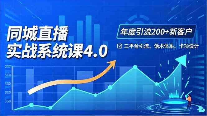 （16708期）实体店直播实战班4.0，三平台引流、话术体系、卡项设计，年度引流200客月增10万-知行客