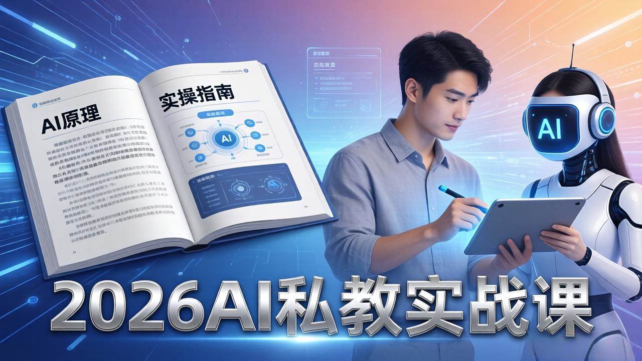 （17899期）2026AI私教实战课：从AI原理到全场景实操，零基础学会用AI提效+单人单干创业-知行客