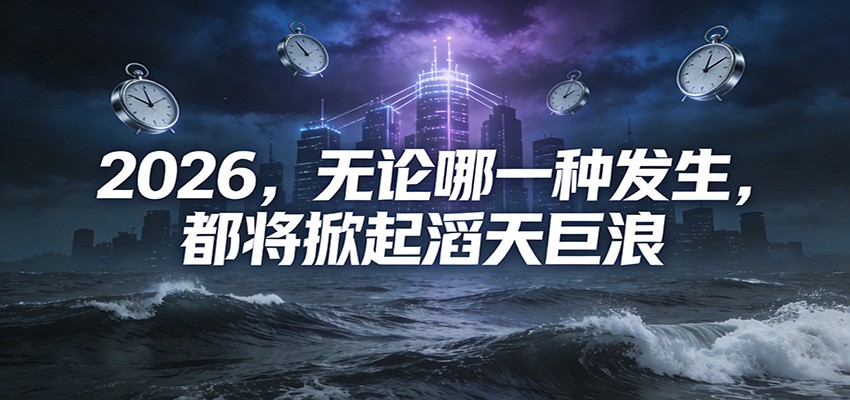 公众号付费文章:2026,无论哪一种发生,都将掀起滔天巨浪-知行客