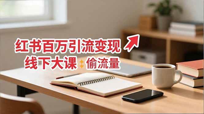 （16661期）小红书百万引流变现-11月线下大课：分享从0到百万引流路径，手把手教偷流量、拿结果-知行客