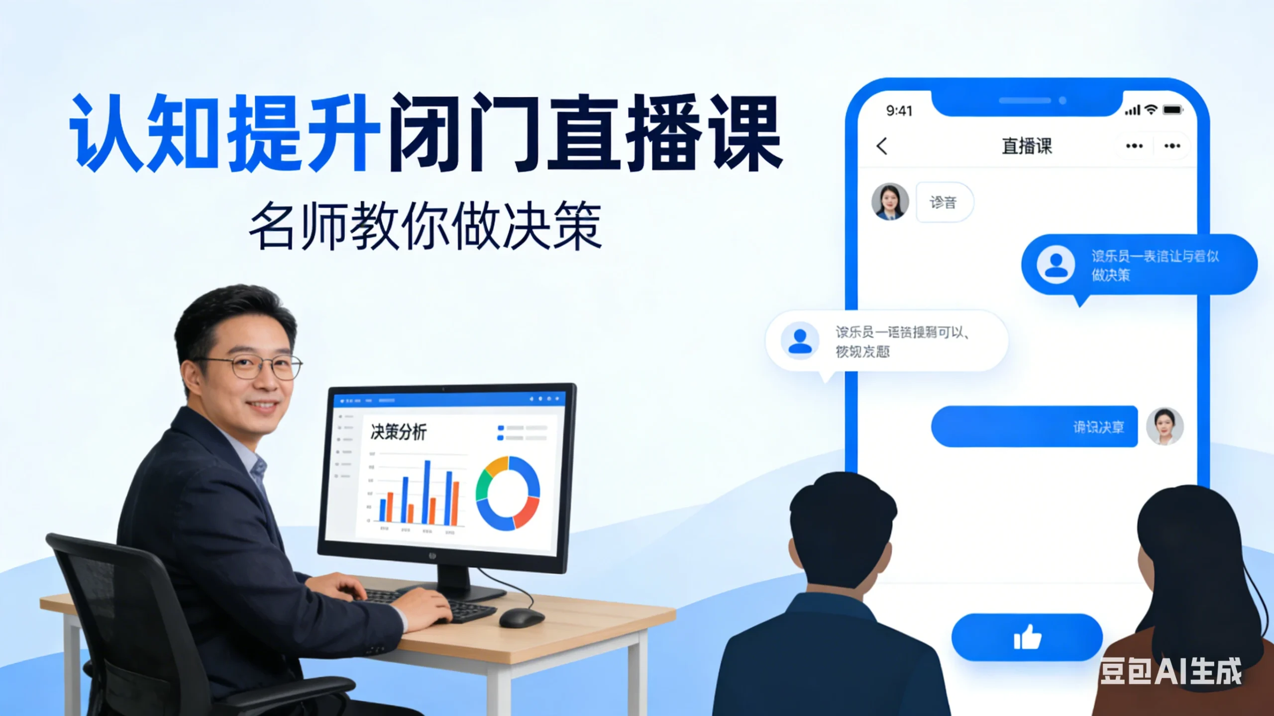 【精】王培霖认知提升闭门直播课，名师教你做决策-知行客