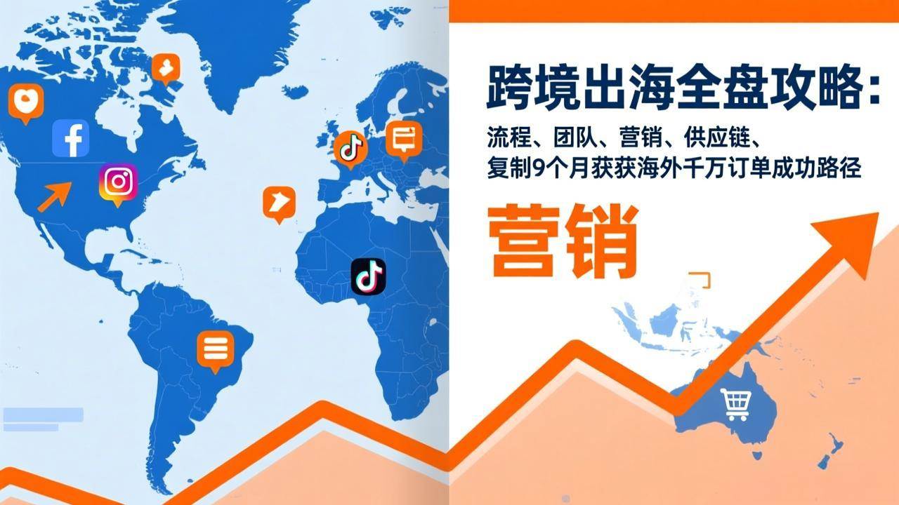 （17099期）跨境出海全盘攻略：流程，团队，营销，供应链，复制9个月斩获海外千万订单成功路径-知行客