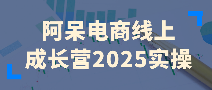 阿呆电商线上成长营2025实操-知行客