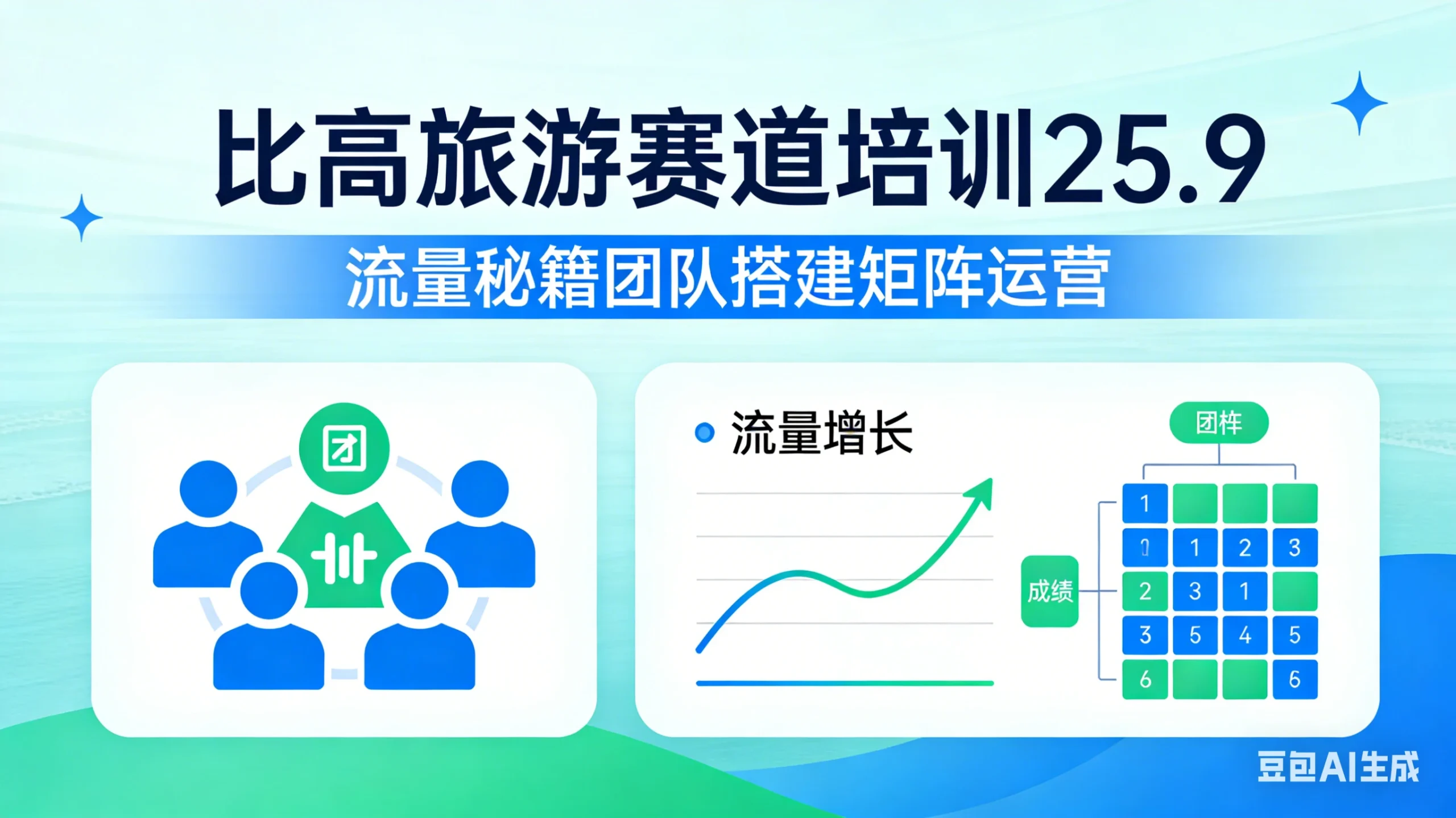 【精】比高旅游赛道培训25.9，流量秘籍团队搭建矩阵运营-知行客