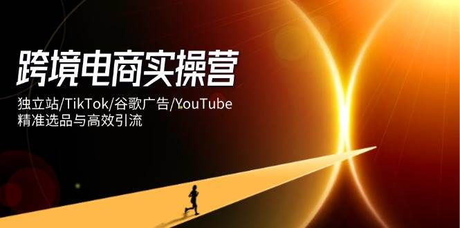 （14419期）跨境电商实操营：独立站/TikTok/谷歌广告/YouTube，精准选品与高效引流-知行客