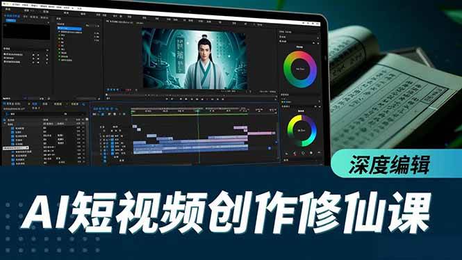 （16808期）AI短视频创作修仙课，从炼气到金仙、爆款复刻、深度编辑，掌握全栈AI能力-知行客