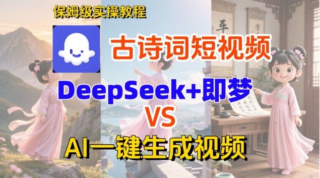 Coze扣子智能体工作流一键生成古诗词短视频，保姆级搭建教学-知行客