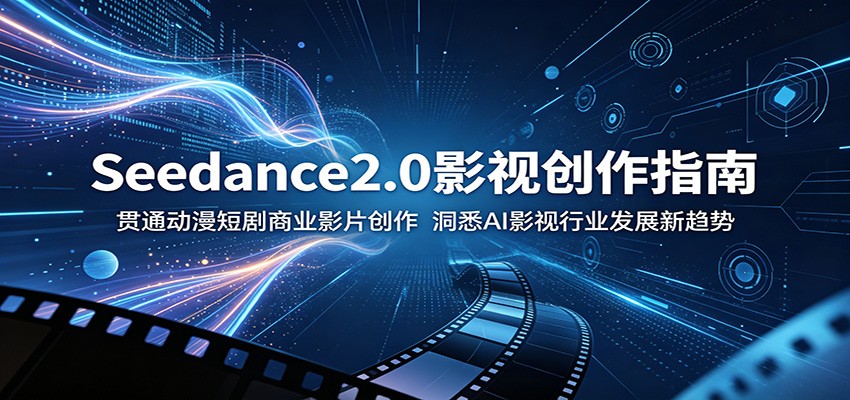 Seedance2.0影视创作指南：贯通动漫短剧商业影片创作，洞悉AI影视行业发展新趋势-知行客