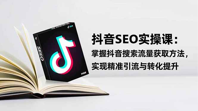 （16514期）抖音SEO实战引流课：掌握抖音搜索流量获取方法，实现精准引流与转化提升-知行客