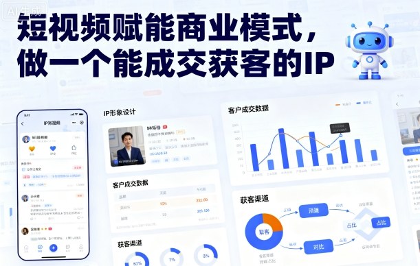 短视频赋能商业模式，做一个能成交获客的IP（更新）-知行客