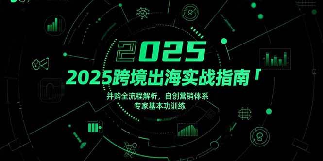 （15503期）2025跨境出海实战指南，并购全流程解析，自创营销体系，专家基本功训练-知行客