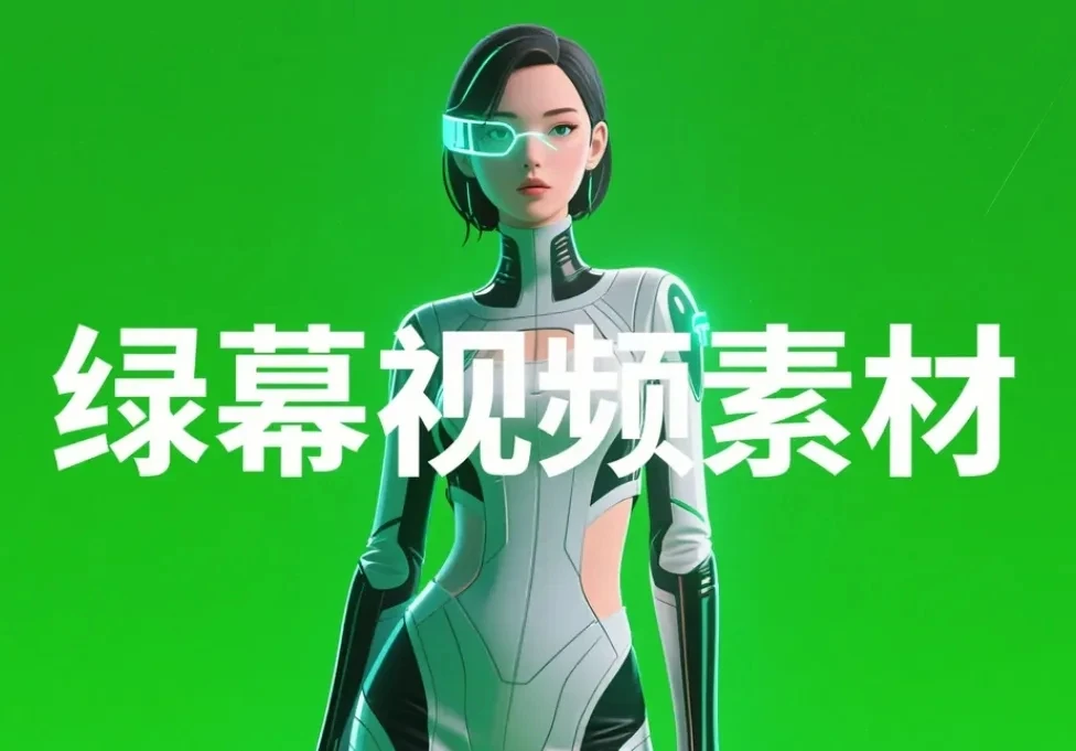 【精】600+女性数字人绿幕视频素材，适用于对口型+无人直播+混剪-知行客