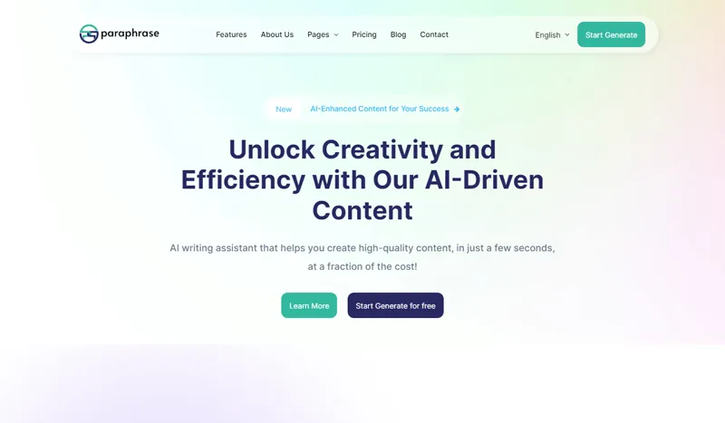 Bootstrap响应式AI写作助手官网源码-知行客