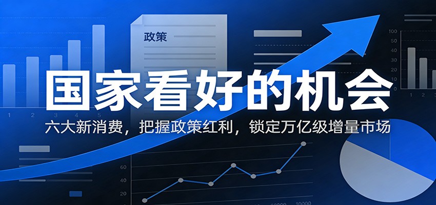 公众号付费文章：国家看好的机会，六大新消费，把握政策红利，锁定万亿级增量市场-知行客