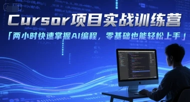 【精】Cursor项目实战训练营，两小时快速掌握AI编程，零基础也能轻松上手-知行客