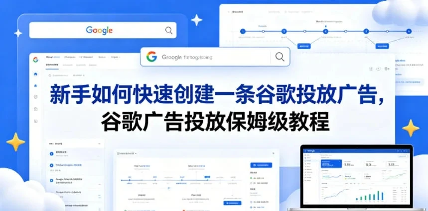 【精】新手如何快速创建一条谷歌投放广告，谷歌广告投放保姆级教程-知行客