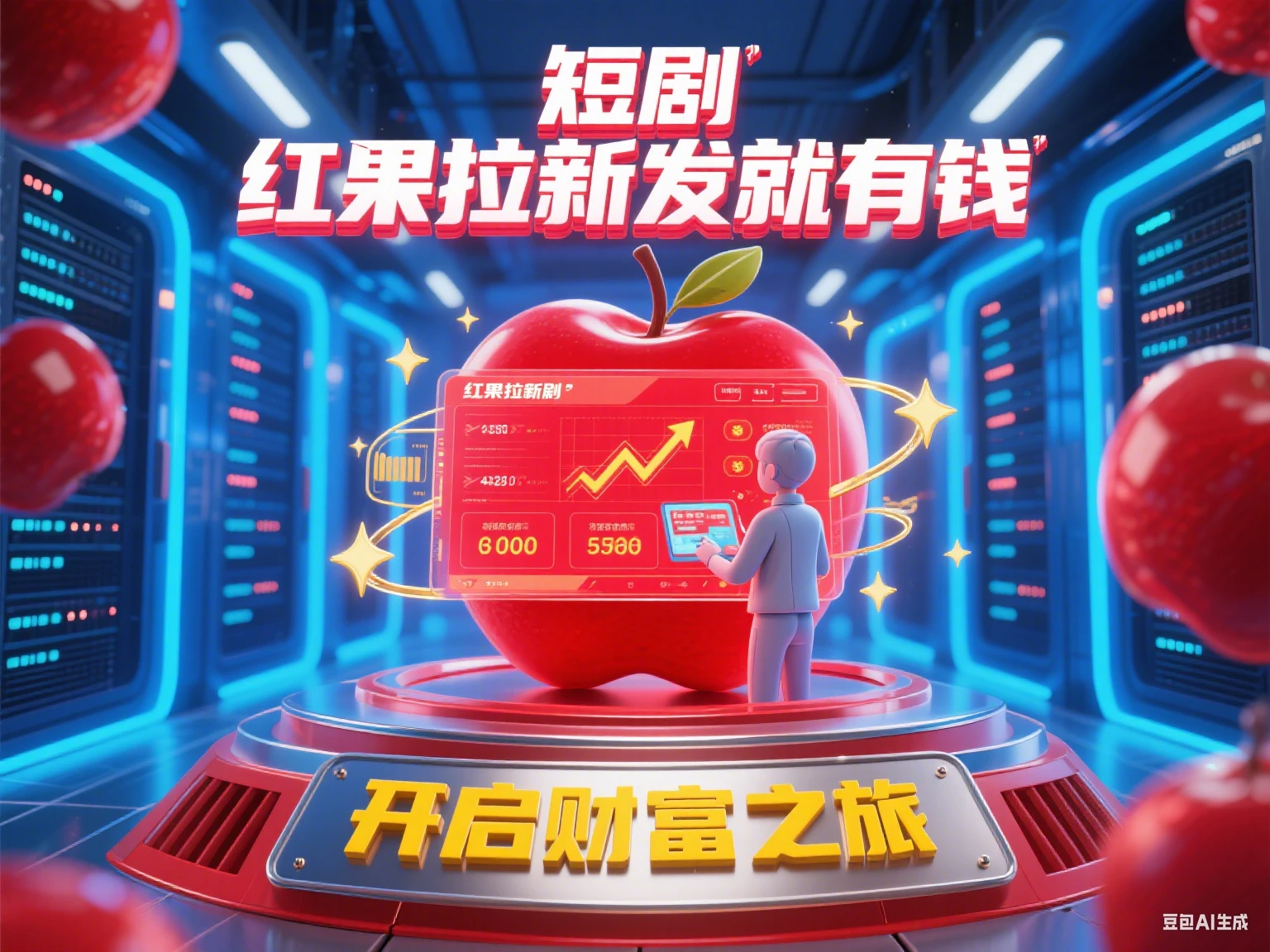 【精】短剧 红果拉新发就有钱-知行客