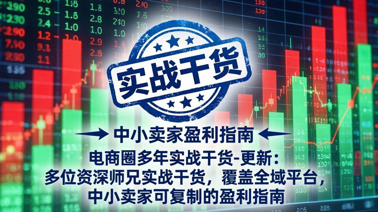 （17892期）电商圈多年实战干货-更新4月：多位资深师兄实战干货，覆盖全域平台，中小卖家可复制的盈利指南-知行客