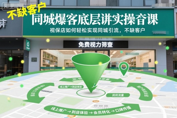 同城爆客底层实操课，视保店如何轻松实现同城引流，不缺客户！-知行客