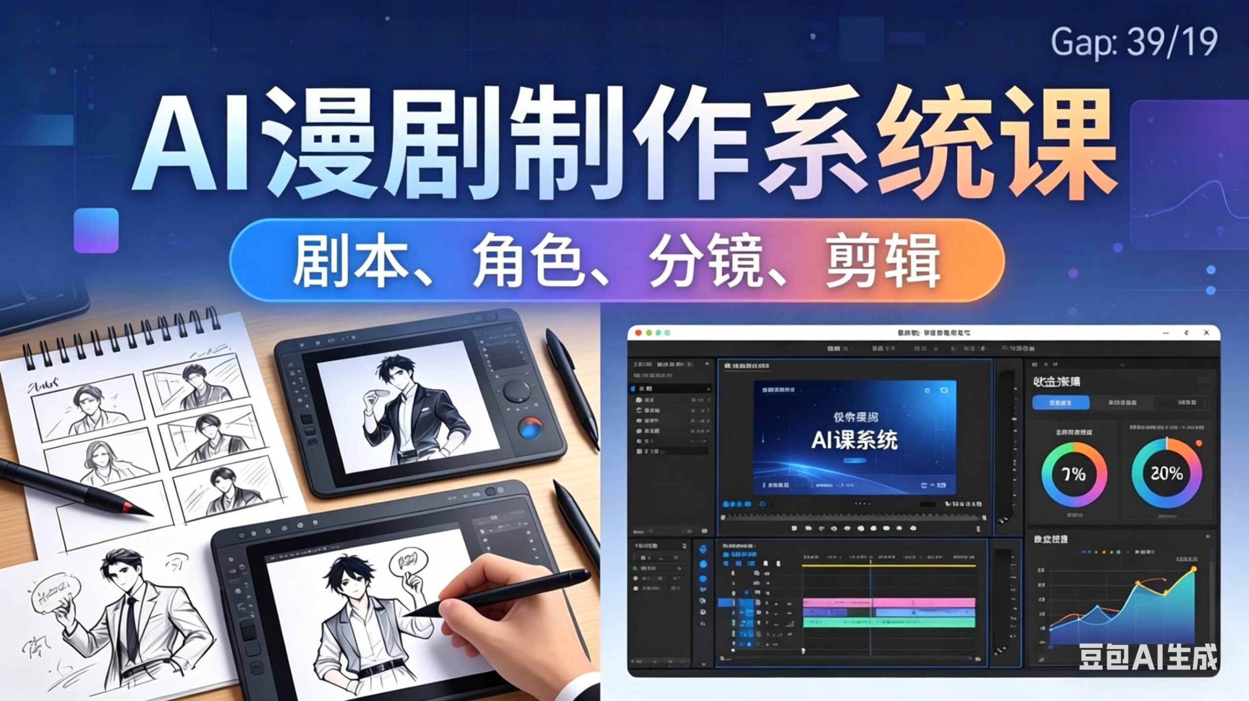 (18006期)AI漫剧制作系统课:0基础从0到1学会AI制作,掌握剧本、角色、分镜、剪辑全套技能,轻松做号变现 | 资源下载 - 知行客-知行客