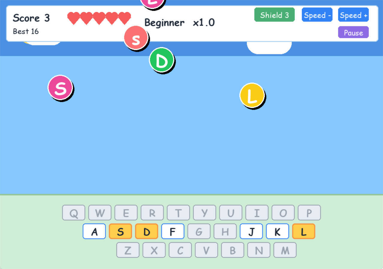 小孩键盘熟练字母大冒险V1.0-知行客