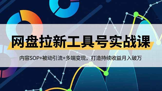 （16687期）网盘拉新工具号实战课，内容SOP+被动引流+多端变现，打造持续收益月入破万-知行客