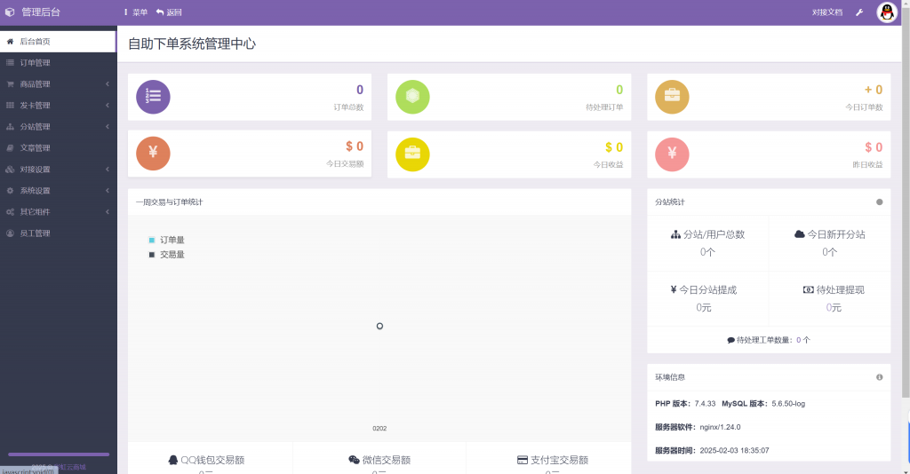 彩虹云商城二开-仿鲸发卡模版源码-知行客