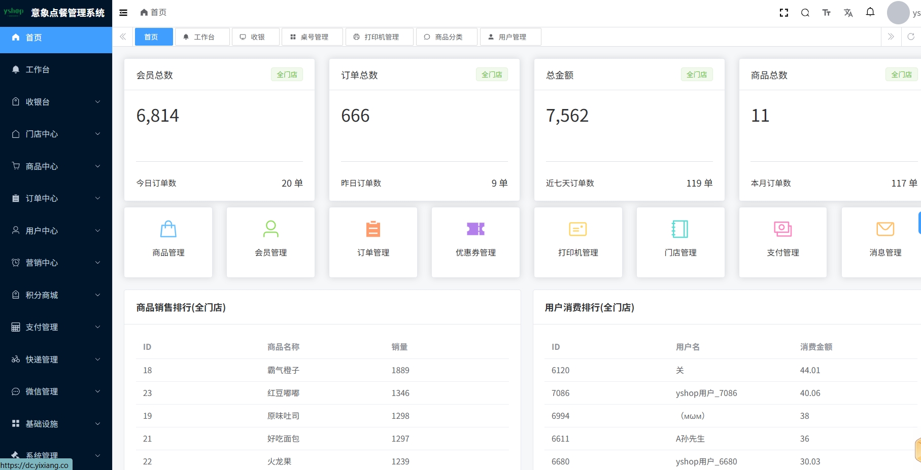 小程序_意象桌面扫码点餐系统_开源【可商用】-知行客